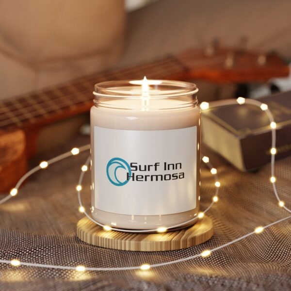 Classic Surf Inn Hermosa Scented Soy Candle - Relaxing Beach Vibes for Home Decor - Image 3