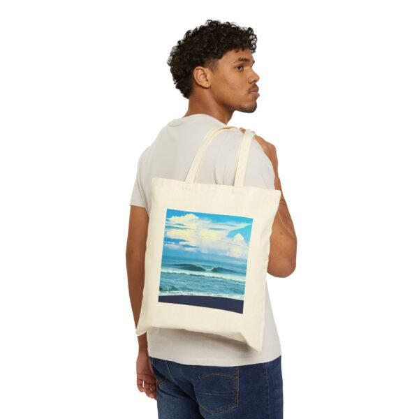 Cotton Canvas Tote Bag - Image 4