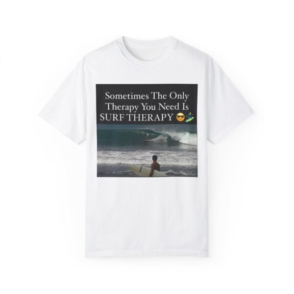 Surf Therapy Unisex Garment-Dyed T-Shirt - Perfect for Surfers