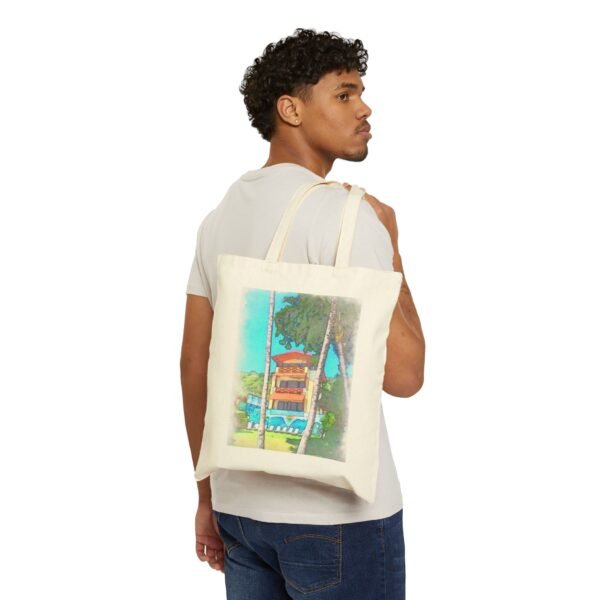 Cotton Canvas Tote Bag - Image 3