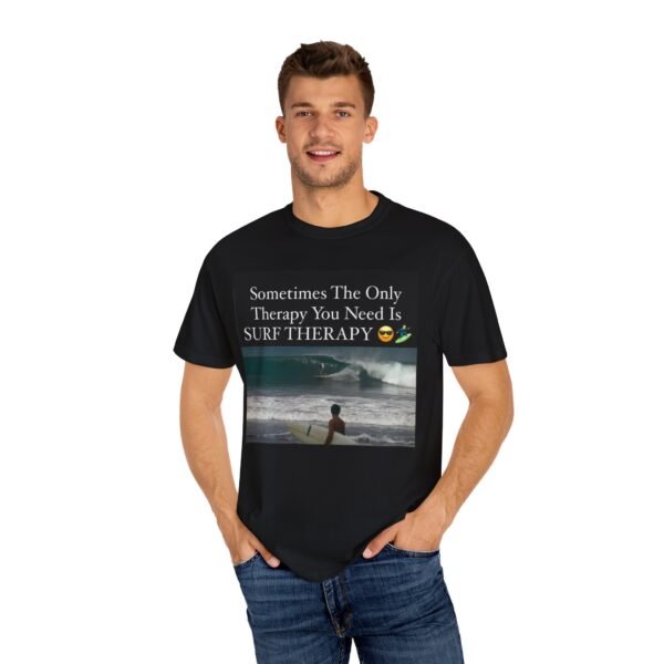 Surf Therapy Unisex Garment-Dyed T-Shirt - Perfect for Surfers - Image 8