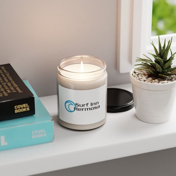 Classic Surf Inn Hermosa Scented Soy Candle - Relaxing Beach Vibes for Home Decor - Image 4