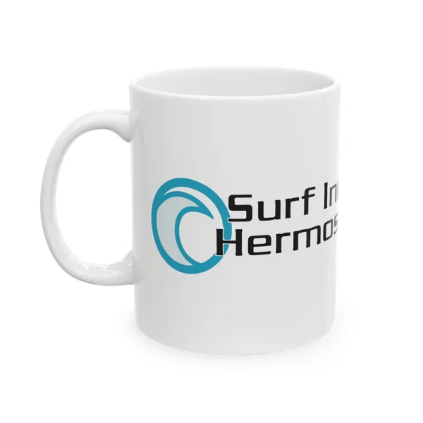 Surf Inn Hermosa Ceramic Coffee Mug - 11oz & 15oz, Ideal for Coffee Lovers - Image 2